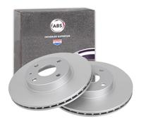 2x A.B.S. BREMSSCHEIBEN 255mm VORNE passend für MAZDA MX-5