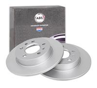 2x A.B.S. BREMSSCHEIBEN 265mm HINTEN passend für RENAULT LAGUNA SAFRANE