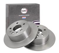 2x A.b.s. Bremsscheiben 270mm Hinten Passend Für Opel Omega Senator Bremsscheibe: A.b.s.: 15818 Aisin: Q6r1915s Ate: 24011001911 Bogap: L8211108 Bo