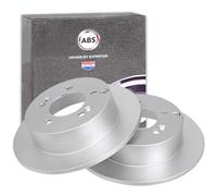 2x A.B.S. BREMSSCHEIBEN 275mm HINTEN passend für KIA CARENS