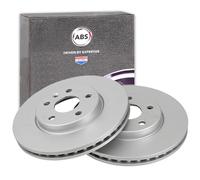 2x A.B.S. BREMSSCHEIBEN 276mm VORNE passend für CHEVROLET AVEO CRUZE OPEL ASTRA