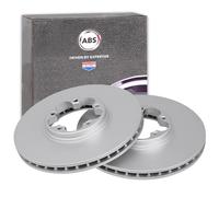 2x A.B.S. BREMSSCHEIBEN 276mm VORNE passend für FORD TRANSIT