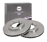 2x A.B.S. BREMSSCHEIBEN 278mm VORNE passend für DAEWOO KORANDO MUSSO REXTON