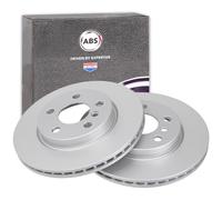 ABS All Brake Systems Bremsscheibe A.B.S. 18380 belüftet 280 mm vorne beschichtet 2x für MINI BMW