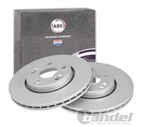 A.B.S. Bremsscheibe vorne rechts links belüftet 280mm für RENAULT 16219