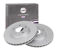 2x A.B.S. BREMSSCHEIBEN 294mm VORNE passend für CHRYSLER SEBRING CITROËN C4