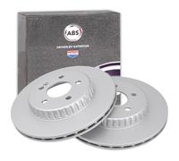 A.B.S. Bremsscheibe 18537 belüftet 300 mm hinten für MERCEDES-BENZ