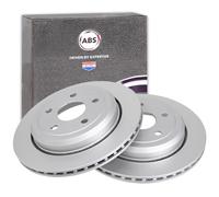 2x A.b.s. Bremsscheiben 330mm Hinten Passend Für Jeep Grand Bremsscheibe: A.b.s.: 18223 Aisin: P6r1723s Ashika: 6109907c Blue Print: Ada104366 Bosc