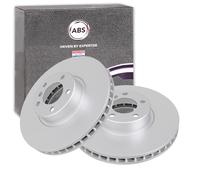 2x A.B.S. BREMSSCHEIBEN 348mm VORNE passend für BMW 7