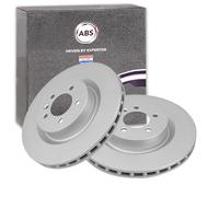A.B.S. Bremsscheibe 17720 vorne belüftet 360 mm rechts/links für Land Rover 2er-Set