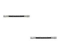 2x A.B.S. Bremsschlauch Hinterachse links rechts für Audi 80 89 89Q 8A B3 1.8