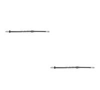 2x A.B.S. Bremsschlauch Vorderachse links rechts für BMW 5er E34 E28 8er E31 E32
