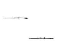 2x A.B.S. Bremsschlauch vorne links rechts für Peugeot 207 CC WD_ 208 CA_ CC_