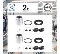 2x A.b.s. Reparatursatz, Bremssattel Hinten für Opel FRONTERA B FRONTERA A