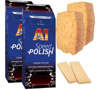 2x A1 Speed Polish 500 ml von Dr Wack 2610 incl. 2x Schwamm Politur Lack Pflege