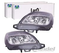 2X ABAKUS HALOGEN SCHEINWERFER SATZ LINKS+RECHTS passend für OPEL MERIVA