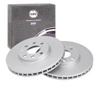 2x ABS BREMSSCHEIBEN 256mm BELÜFTET VORNE passend für CHEVROLET CORSA OPEL ASTRA