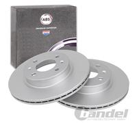 2x ABS BREMSSCHEIBEN 256mm BELÜFTET VORNE passend für HYUNDAI GETZ | 17550