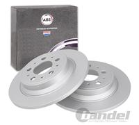 2x ABS BREMSSCHEIBEN 288mm VOLL HINTEN passend für VOLVO S60 S70 S80 V70 XC70 |