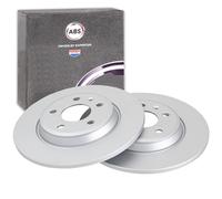 A.B.S. Bremsscheibe hinten rechts links voll 300mm für AUDI VAG 17778