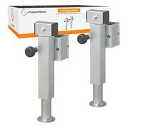 Preiswert & Gut 2X Anhängerstütze kippbar 1300Kg Stütze 360-595mm Ausdrehstütze SF60 D85 SW19