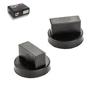 2x Adapter Wagenheberaufnahme Gummiblock Hebebühne Unterbock für Mercedes-Benz