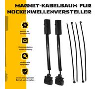 2X Adapterstecker Nockenwellenversteller Ölstoppkabel für Mercedes W203 W204 CLK