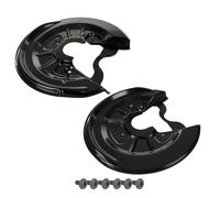 2x AIC Spritzblech Bremsscheibe + Schrauben für VW GOLF 5 6 TOURAN A3 8P hinten
