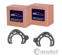 2x AIC SPRITZBLECHE BREMSSCHEIBEN VORNE passend für OPEL CORSA TIGRA