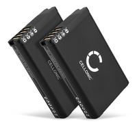 2x Akku für Garmin 010-11599-00 (2200mAh) Ersatzakku