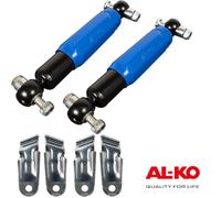 2x AL-KO Alko Octagon Radstoßdämpfer blau 1350/2700kg inkl. Halterung f. Achse