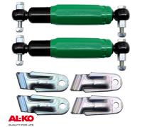 2er Set Achsstoßdämpfer Stoßdämpfer 900/1600kg Anhänger ALKO AL-KO mit Haltern