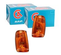 2x Alkar Blinker Blinkleuchte Außenspiegel Links+rechts Passend Für Ford Transit Blinkleuchte: Abakus: 01770864 Alkar: 6204666 Blic: 54030305210y D