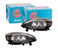 2x Alkar Halogen Scheinwerfer Satz Links+rechts Passend Für Renault Grand Scénic Hauptscheinwerfer: Abakus: 5511195rldem2 Alkar: 2772220 Diederichs