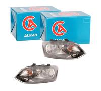 2X ALKAR HALOGEN SCHEINWERFER SATZ LINKS+RECHTS passend für VW POLO