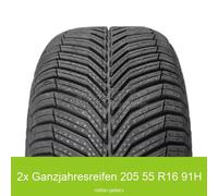 2x Allwetterreifen 205/55 R16 91H Michelin CrossClimate 3 3PMSF | 86528