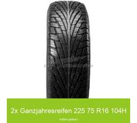 2x Allwetterreifen 225/75 R16 104H Maxxis MA-SAS 3PMSF | 78213