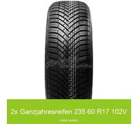 2x Allwetterreifen 235/60 R17 102V Continental AllSeasonContact 3PMSF | 81519