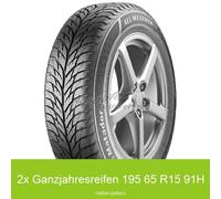 2x Allwetterreifen Matador MP 62 All Weather Evo 3PMSF 195/65 R15 91H | 35206