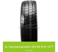 2x Allwetterreifen Matador MPS400 Variant AW2 3PMSF 205/65 R16 107T | 5821