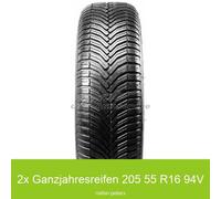 2x Allwetterreifen Michelin CrossClimate Plus 3PMSF S1 XL 205/55 R16 94V | 72080