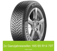 2x Allwetterreifen Semperit AllSeason Grip 3PMSF 165/65 R14 79T | 22015
