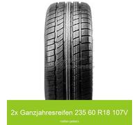 2x Allwetterreifen Torque TQ-025 3PMSF XL 235/60 R18 107V | 72503