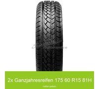 2x Allwetterreifen Tristar EcoPower 4S 3PMSF XL 175/60 R15 81H | 69703