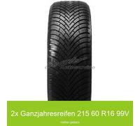 2x Allwetterreifen Vredestein Quatrac 3PMSF XL 215/60 R16 99V | 28278