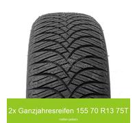 2x Allwetterreifen Westlake All Season Elite Z-401 3PMSF 155/70 R13 75T | 80833
