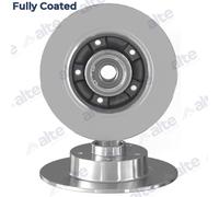 2x ALTE Bremsscheibe Hinterachse voll Ø260mm für Renault Scénic III JZ0/1_