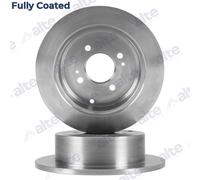 2x ALTE Bremsscheibe Hinterachse voll Ø262mm für Hyundai i20 PB PBT Getz TB MC