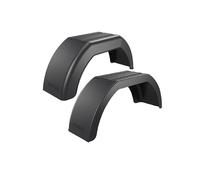 2x Anhänger-Kotflügel 8-10" kunststoff DOMAR kleiner Anhänger-Kotflügel