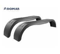 2x Anhänger Kotflügel Tandem Kunststoff 240x1500 mm